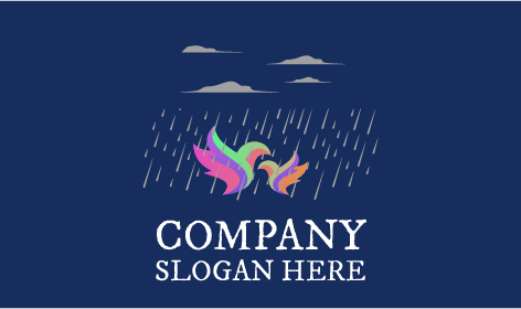 Showering Rain Bird Logo