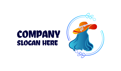 Logo De La Boutique De Chapeaux Et De Robes