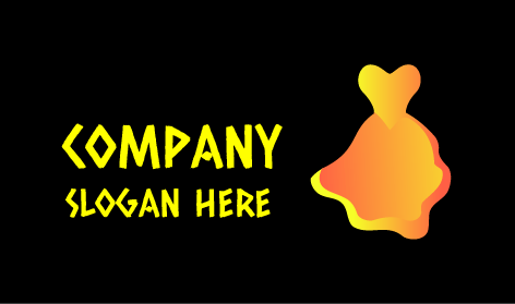 Logotipo Da Boutique De Vestido Laranja