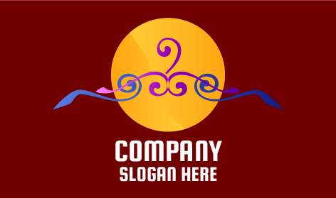 Logótipo Da Boutique Cabide Roxo