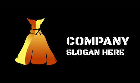 Logotipo Sofisticado Da Boutique De Vestido Dourado