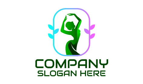 Stylish Leafy Boutique Logo