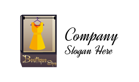 Logo De La Boutique De Robes Jaunes