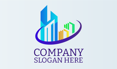 Logo für professionelle Bauunternehmen der Gemeinde