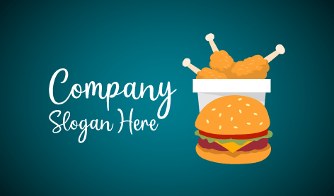 Chicken Burger Combo Logo