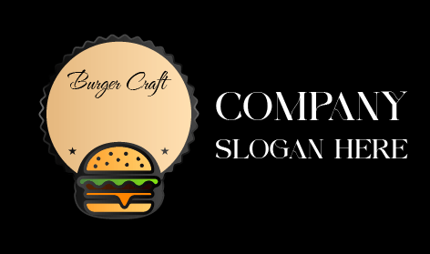 Dripping Cheese Burger Restaurant Logo