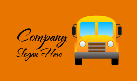 Bus Transport Travel Logo