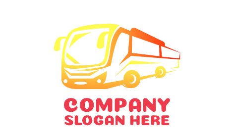 Gradient Metro Bus Logo