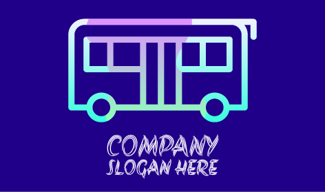 Prototype Transportation Bus Logo