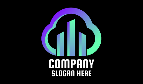 Logo Für Cloud-Building-Unternehmen