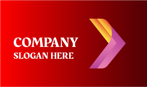 Gradient Arrowhead Business Logo