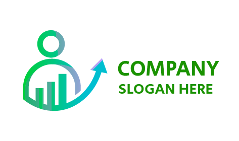 Logotipo De Empresa De Crecimiento De Mercado