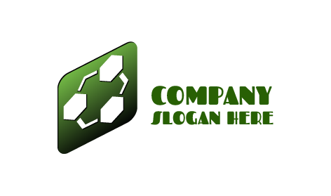 Modern Recycling Business Logo