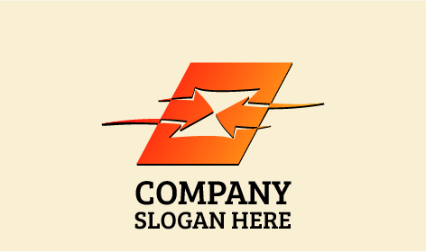 Logotipo De Empresa De Tecnologia Laranja