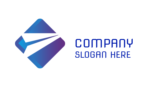 Logotipo Comercial De Seta De Papel