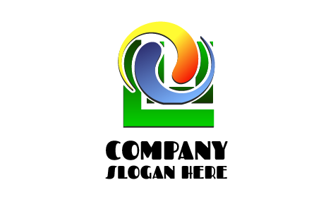 Round Shaped Business Logo
