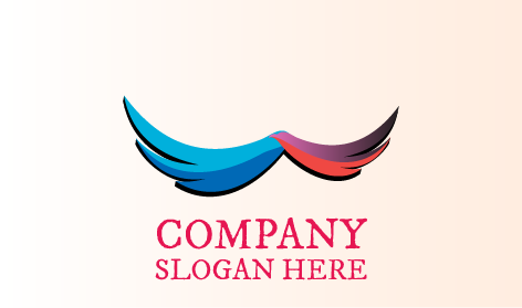 Sparkling Bird Wings Business Logo