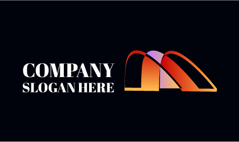 Stilvolles Firmenlogo Mit M-buchstabe