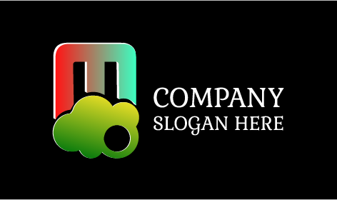 Logotipo De Negócios De Nuvem De Tecnologia