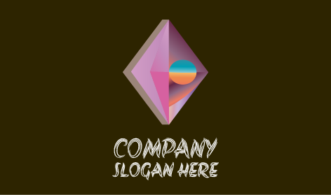 Trendy Crystal Business Logo