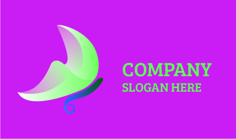 Catchy Butterfly Wing Logo