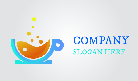 Logotipo Do Café Pires Azul