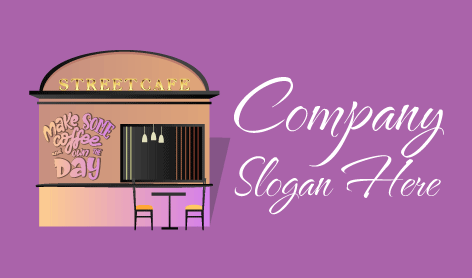 Modern Aesthetic Cafe Logo