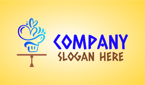 Kuchen Auf A Tablett Logo