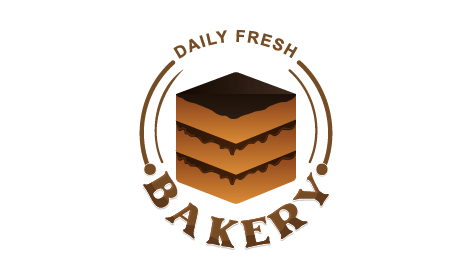 Fresh Bakery Cake Ai Logo