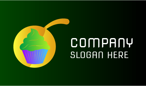 Logo per cupcake appena sfornati