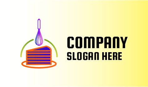 Logo Purple Whisk Cake