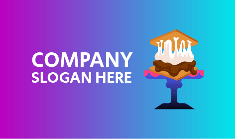 Tasty S’mores Cake Logo