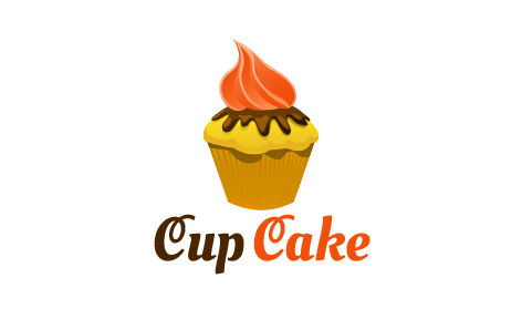 Yellow Cupcake Ai Logo