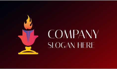 Logo Lilin Api yang Membara