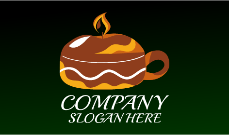 Logo della candela Donut Cup