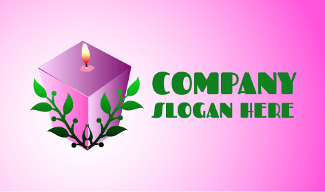 Ethereal Glow Candle Logo