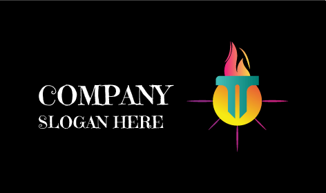 Logo Della Candela Del Centro Spirituale