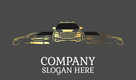 Logótipo Do Grupo De Carros Dourados