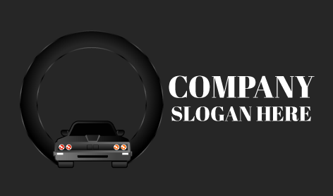 Logotipo Do Carro Com Luz Traseira Vermelha