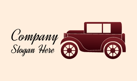 Logotipo De Reparo De Carros Antigos