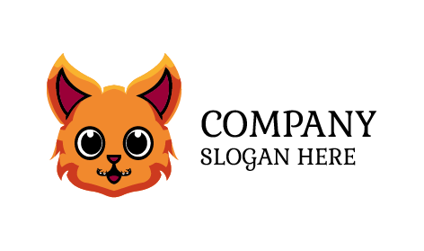 Big Eyes Cat Logo