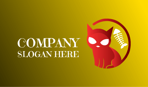 Logo Kucing Adegan Horor