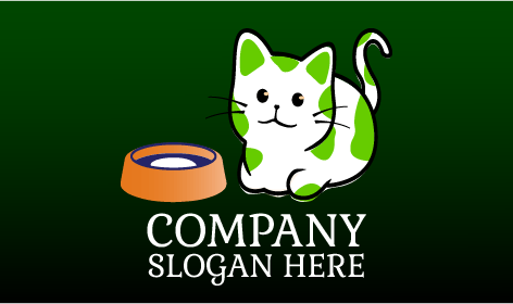 Logo Kucing Mangkuk Susu