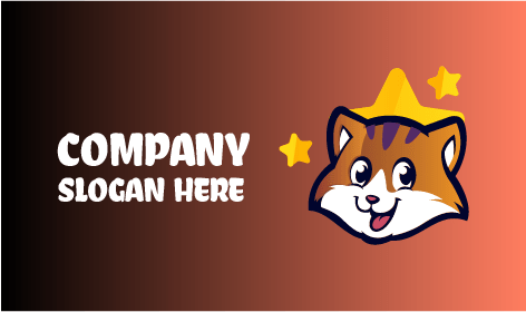 Premium-logo Mit Lachender Katze