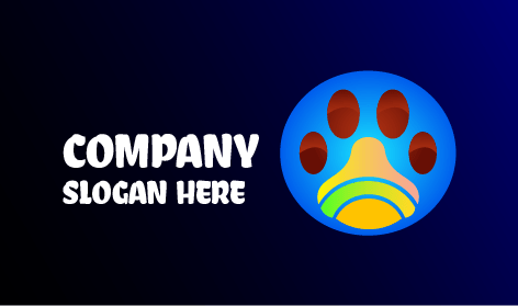 Logo Kucing Sidik Jari Merah