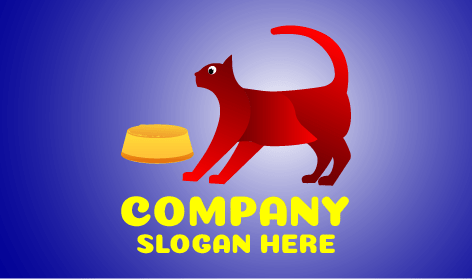 Running Cat Beautiful Logo