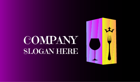 Glass Crown Fork Catering Logo