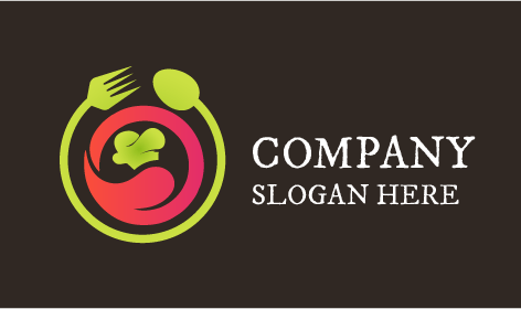 Modern Culinary Themed Catering Logo