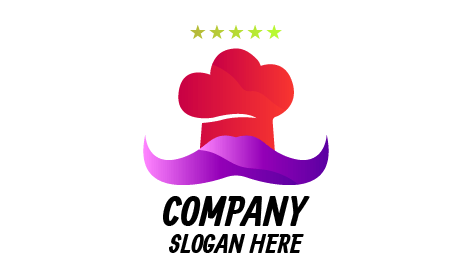 Red Cooking Toque Catering Logo