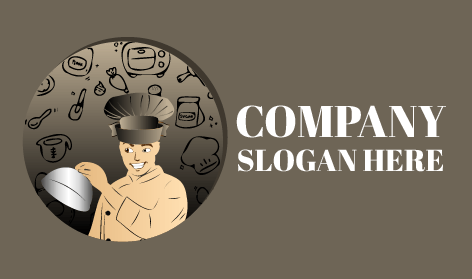 Expert Chef Grinning Logo